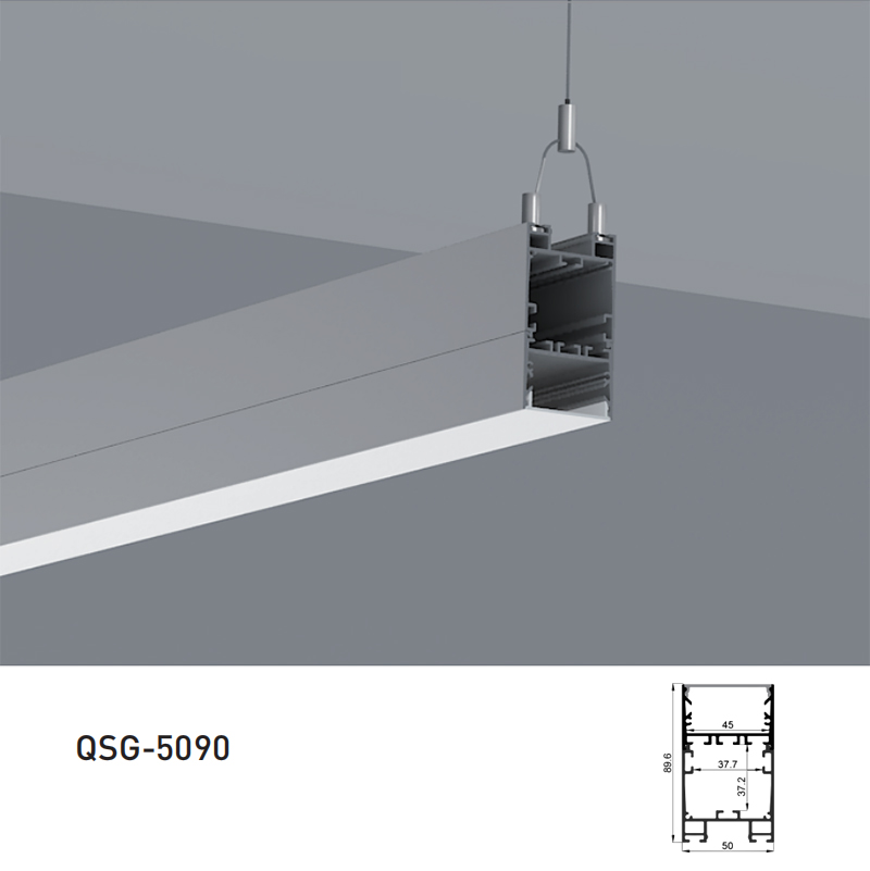 LED Strip Diffuser Pendant Lighting Aluminum Channel For 45mm LED Light Strips LED Strip Diffuser Pendant Lighting Aluminum Channel For 45mm LED Light Strips